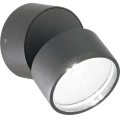 Ideal Lux - Aplică de perete pentru exterior LED OMEGA LED/7W/230V CRI 90 IP54 antracit